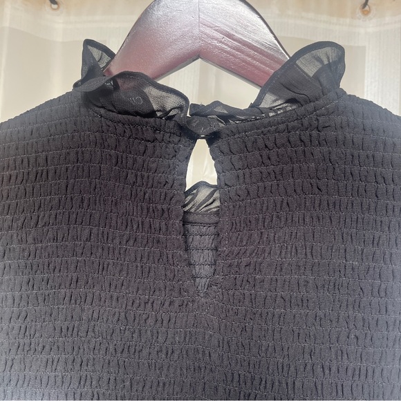 NWT Cynthia Rowley smocked ruffle dress - Picture 9 of 9